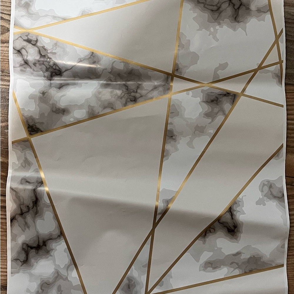 Grey/Gold Marble Polymailers